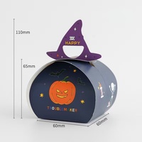 Nouvelle boîte à bonbons d'Halloween Xiyu, petite boîte à biscuits, décoration de fête, emballage cadeau, boîte vide