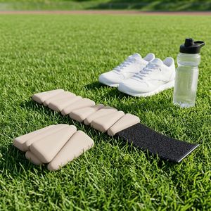 Pesas de Tobillo y Muñeca Ajustables de Silicona Ecológica con Correa Triangular de 2Lb y 4Lb para Gimnasio, Pilates y Uso Doméstico para Mujeres - Product Image 1