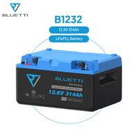 بطارية BLUETTI B1232 Lifepo4 مع نظام إدارة ذكي للبطارية، مقاومة للماء بمعيار IP65، معتمدة من UL/CE، آمنة مع سخان مدمج للطقس البارد، 128 فولت 314 أمبير ساعة