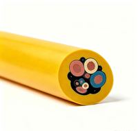 Câble minier industriel pour machine d'extraction de charbon MCP-0.38/0.66kV, câble souple basse tension en cuivre, gaine en caoutchouc EPR/CPE, 3x50mm²