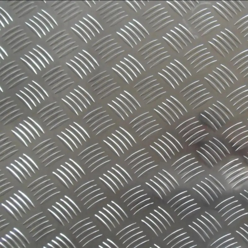 Embossed aluminum plate 1050 marine skid plate