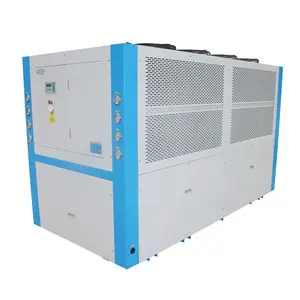 Refroidisseur industriel de refroidisseur d'eau d'air de 30 tonnes 40HP pour le système de refroidissement