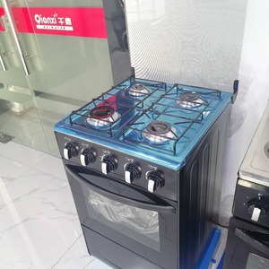 4-Burner Gas Convection Oven <b>Stove</b> Freestanding Stainless Steel Vertical Barbecue 500 Wide Outlet Household Energy Efficient Fre - Product Image 2