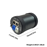 Distribution et sortie de répartiteur DMX à 6 voies amplificateur de signal DMX éclairage de scène
