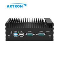 Mini PC de escritorio industrial con 2 LAN 6 USB 2 COM WIFI 4G RS232 RS485 N97/N100 Nuevos soportes DDR4 Intel N100 AU/US/CN Plugs