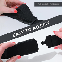 Ceinture réglable pour homme, discrète, unisexe, invisible, robuste, tactique, avec boucle à dégagement rapide
