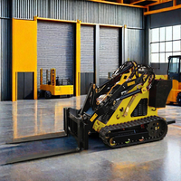 Günstiger BEAVER Raupenlader mit Honda-Motor und Permco-Pumpe, 18,4 kW, Hohe Effizienz, 12 Monate Garantie