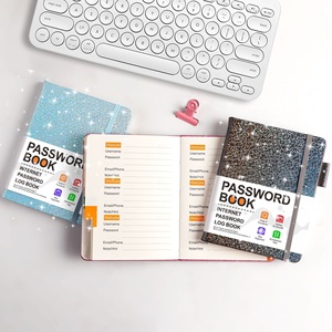 Carnet de notes B6 en gros avec mot de passe, personnalisable, pour enregistrement de courrier et de sites web, destiné <span class=keywords><strong>aux</strong></span> professionnels, fournisseur de carnets de suivi en <span class=keywords><strong>anglais</strong></span> - Product Image 3