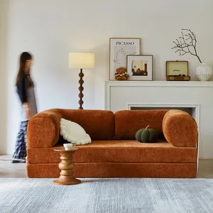 Sang Trọng Ba Chỗ Ngồi Modular Sofa Đặt Bọc Đồ Nội Thất Cho Khách Sạn Nhà Túi Chân Không Gấp Giường Nén Cho Căn Hộ Sống - Product Image 2