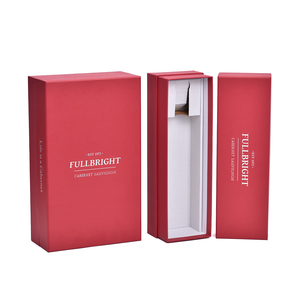 Custom Rigid Wine <b>Gift</b> <b>Box</b> with Gold Foil Logo and Paperboard Liner - Eco-Friendly Packaging for Luxury Brands Wholesale - Product Image 2