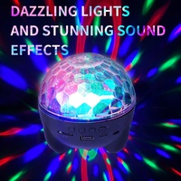 Lampe de table projecteur LED rotative étoiles et lune pour chambre d'enfant, décoration de fête DJ, veilleuse pour maison, KTV, club
