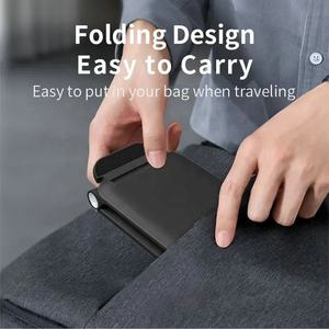 Support de <span class=keywords><strong>charge</strong></span> <span class=keywords><strong>sans</strong></span> <span class=keywords><strong>fil</strong></span> pliable 15W 3-en-1, station d'accueil rapide pour smartphone avec protection OVP, chargeur de téléphone portable à double bobine - Product Image 5