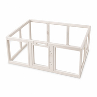 Cage à lapin d'intérieur, enclos pour animaux de compagnie, niche pour lapin, cochon d'Inde, chinchilla, cage en plastique résistante aux morsures pour petits animaux, vente en gros
