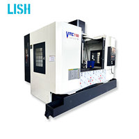 Machine CNC VMC1160 à changement d'outils automatique haute vitesse et robuste de la marque Lisheng avec commande FANUC et broche BT40