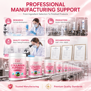 Polvo de péptidos de colágeno tipo I III compatible con la piel de las uñas del cabello, la salud de los huesos y las articulaciones, suplemento de proteína de Colágeno Hidrolizado - Product Image 5