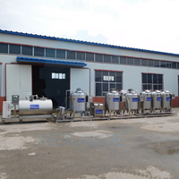Homogénéisateur de lait et pasteurisateur de lait pour fromage, fabrication commerciale en Turquie, équipement en vente