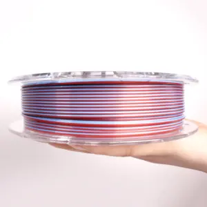 Sting3D 3d Printer Filament 1.75mm 2 Colors in 1 3D Plastic Rods Dual Color filament magic color