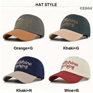 Casquette de sport promotionnelle personnalisable avec broderie, casquette de baseball formelle 100 % coton, bicolore, unisexe, adulte, toutes saisons - Product Image 3