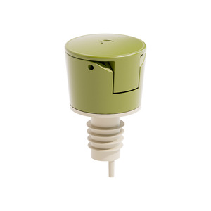 Dispensador de aceite inteligente con apertura automática a un ángulo de 75 grados para almacenamiento de condimentos en la cocina, botella de vidrio, material PP - Product Image 2