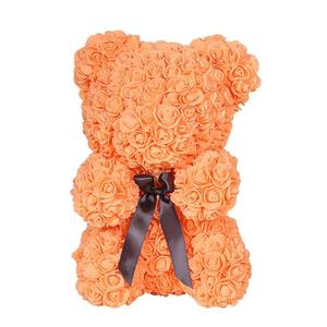 Oso de Rosas de 15 cm, Regalo DIY para el Día de San Valentín, Oso de Peluche Rojo, Decoración Artificial, Regalos de Navidad para Mujeres, Regalo de San Valentín - Product Image 6