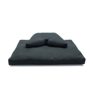 <span class=keywords><strong>Coussin</strong></span> <span class=keywords><strong>de</strong></span> <span class=keywords><strong>méditation</strong></span> ergonomique en coton 100% avec garnissage en <span class=keywords><strong>kapok</strong></span> et sarrasin, imperméable, pour le sol - Product Image 1