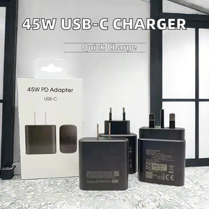 Cargador de pared súper rápido de 45W PD para teléfonos móviles <span class=keywords><strong>Samsung</strong></span> <span class=keywords><strong>S22</strong></span> Ultra S24 Ultra adaptador de corriente de carga rápida de EE. UU. OTP OVP UK - Product Image 2