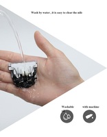 Kit de toilettage électrique sans fil pour chiots, tondeuse à poils pour chiens en plastique avec couteau de rasage et nettoyeur pour chats et animaux de compagnie