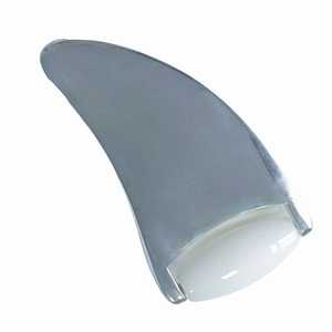 Rouleau facial en forme de corne de bélier en alliage de zinc et résine blanche - Product Image 4