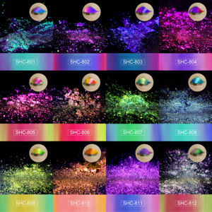 YICAI Multi Chrome Caméléon Pigment Poudre Super Color Shift <span class=keywords><strong>Cameleon</strong></span> Multichrome Pigment Pour Les Yeux - Product Image 6