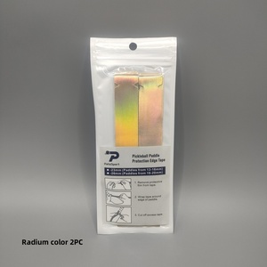 <span class=keywords><strong>Cinta</strong></span> <span class=keywords><strong>Protectora</strong></span> de Borde para Raqueta de Pickleball de Cuero PU Colorida Radium para Entrenamiento Infantil - Product Image 5
