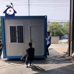 Chine Pack plat préfabriqué rapide pliable Portable modulaire 20ft 40 conteneur Mobile pliant petite maison maisons bureau vente - Product Image 6