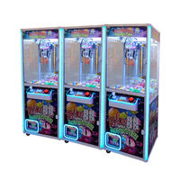 Mini machine à griffes à monnayeur Astrostar Adventure 22 pouces pour jouets en peluche avec accepteur de billets