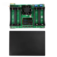 Probador de Baterías con Pantalla LCD, Analizador Universal de Baterías, Cargador para Baterías 18650, Probador de Resistencia Interna de 4 Canales