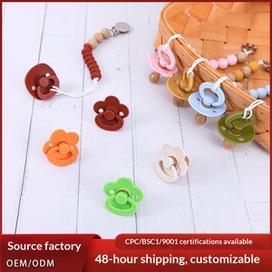 Food Grade Silicone Baby Pacifier BPA Free Newborn Toddler Kids Soothing <b>Dummy</b> Infant Comfort Gift Wholesale Factory - Product Image 2