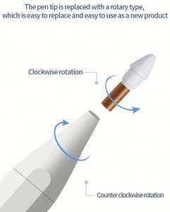 Bút cảm ứng đa năng, bút màn hình cảm ứng kỹ thuật số, bút điện dung chủ động, chống chạm lòng bàn tay, có chức năng nghiêng cho iPad Pro 12.9, iPad Air - Product Image 3