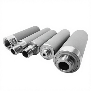 <span class=keywords><strong>Filtro</strong></span> de Polvo Sinterizado de Acero Inoxidable con Brida/Conexión Roscada para Filtración Industrial - Product Image 1