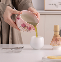 Coffret Cadeau Thé Matcha Japonais Cérémoniel Personnalisé avec Logo, Kit Fouet à Matcha Chasen 5 Pièces