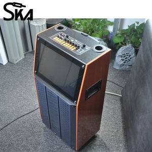 รถเข็น<span class=keywords><strong>คาราโอเกะ</strong></span> SKVA TV1510 สำหรับลำโพงพร้อมหน้าจอ ไมค์<span class=keywords><strong>คาราโอเกะ</strong></span> แบตเตอรี่แบบชาร์จได้ รองรับสเตอริโอ วิดีโอเต้นรำ ใช้งานกลางแจ้งได้ - Product Image 5