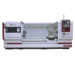 Cắt Lathe CNC quay Lathe dài làm việc các bộ phận GSK CNC hệ thống kim loại cho Kim Loại Lớn Ck6180e-1500mm nhà máy sản xuất duy nhất