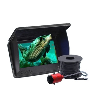 <span class=keywords><strong>Caméra</strong></span> de <span class=keywords><strong>pêche</strong></span> sous-marine 4.3 pouces/5 pouces 210 degrés <span class=keywords><strong>caméra</strong></span> grand Angle 1200 ligne HD 12 lumières infrarouges câble 15M/30M - Product Image 2