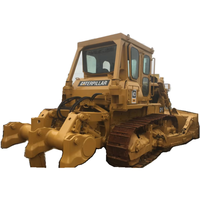 Bulldozer Caterpillar D8H d'occasion, modèle 2023, haute qualité, capacité de bulldozing de 8,6 m, moteur de 90 CV, poids de 25 000 kg, à vendre