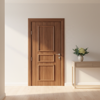 Revêtement de porte en WPC, résistant à l'humidité, ignifuge, anti-termites, fournisseur de revêtements de porte en composite bois-plastique
