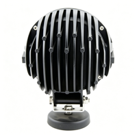 Nouvelle lampe de travail LED ronde de 6 pouces 70W, étanche IP68, 12-48V, 5040lm, lampe auxiliaire de conduite pour voiture tout-terrain, camion, chariot élévateur, machinerie
