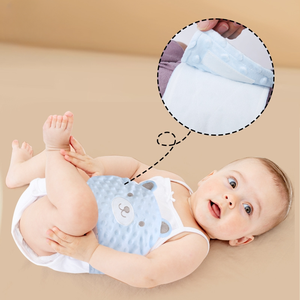 Baby Plush Anti-colic Device Warm Belly for <b>Newborns</b> & Two Months Old Prone to Gas Red Bean Heat Compress Packaged <b>Pillow</b> - Product Image 4