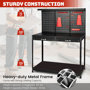 <span class=keywords><strong>Etabli</strong></span> de <span class=keywords><strong>garage</strong></span> en acier robuste <span class=keywords><strong>complet</strong></span> multifonctionnel armoire à outils à tiroirs établi d'atelier avec tiroirs pour <span class=keywords><strong>garage</strong></span> - Product Image 5