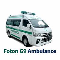 Véhicule d'ambulance pour le transport de patients hospitaliers, véhicule de secours médical d'urgence avec équipement médical