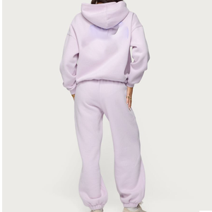 Sweats à capuche en polaire surdimensionnés pour femmes 100% coton à manches longues, sweat à capuche épais personnalisé avec logo, sweats à capuche grande taille pour femmes - Product Image 3