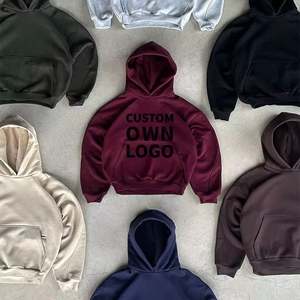 Conjunto Deportivo Personalizado de 2 Piezas para Hombre, Sudadera con Mangas Raglán Extra Grandes y Pantalones Deportivos Anchos con Logotipo Bordado en Relieve - Product Image 2