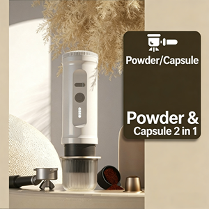 Machine à expresso électrique portable USB entièrement automatique professionnelle 20 bars, chauffage rapide, système 2 en 1, grande batterie pour <span class=keywords><strong>café</strong></span> - Product Image 6