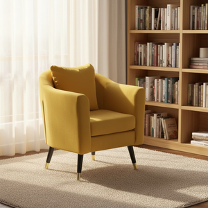 <span class=keywords><strong>Fauteuil</strong></span> d'appoint moderne et élégant contemporain, rembourrage luxueux, coussin rembourré, <span class=keywords><strong>fauteuil</strong></span> de détente, salon, chambre à coucher, salle à manger - Product Image 1